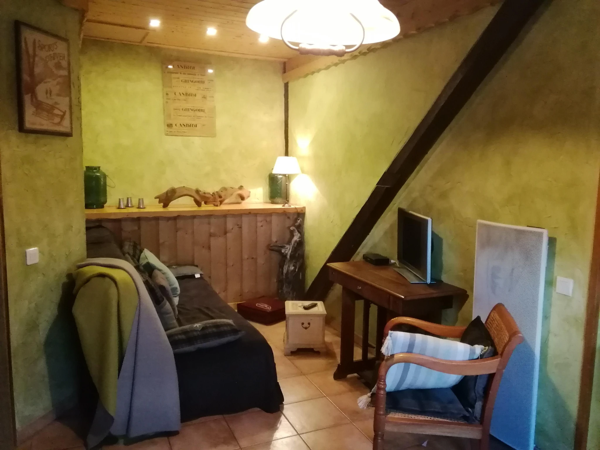 Appartement-Famille-Salle de bain-Vue sur Montagne-LE REFUGE 